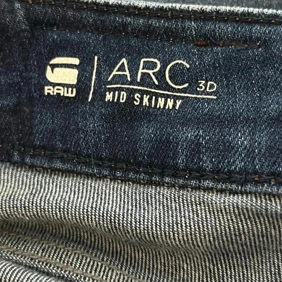 G-Star  RAW ARC 3D Mid Skinny Jeans - Picture 15 of 15